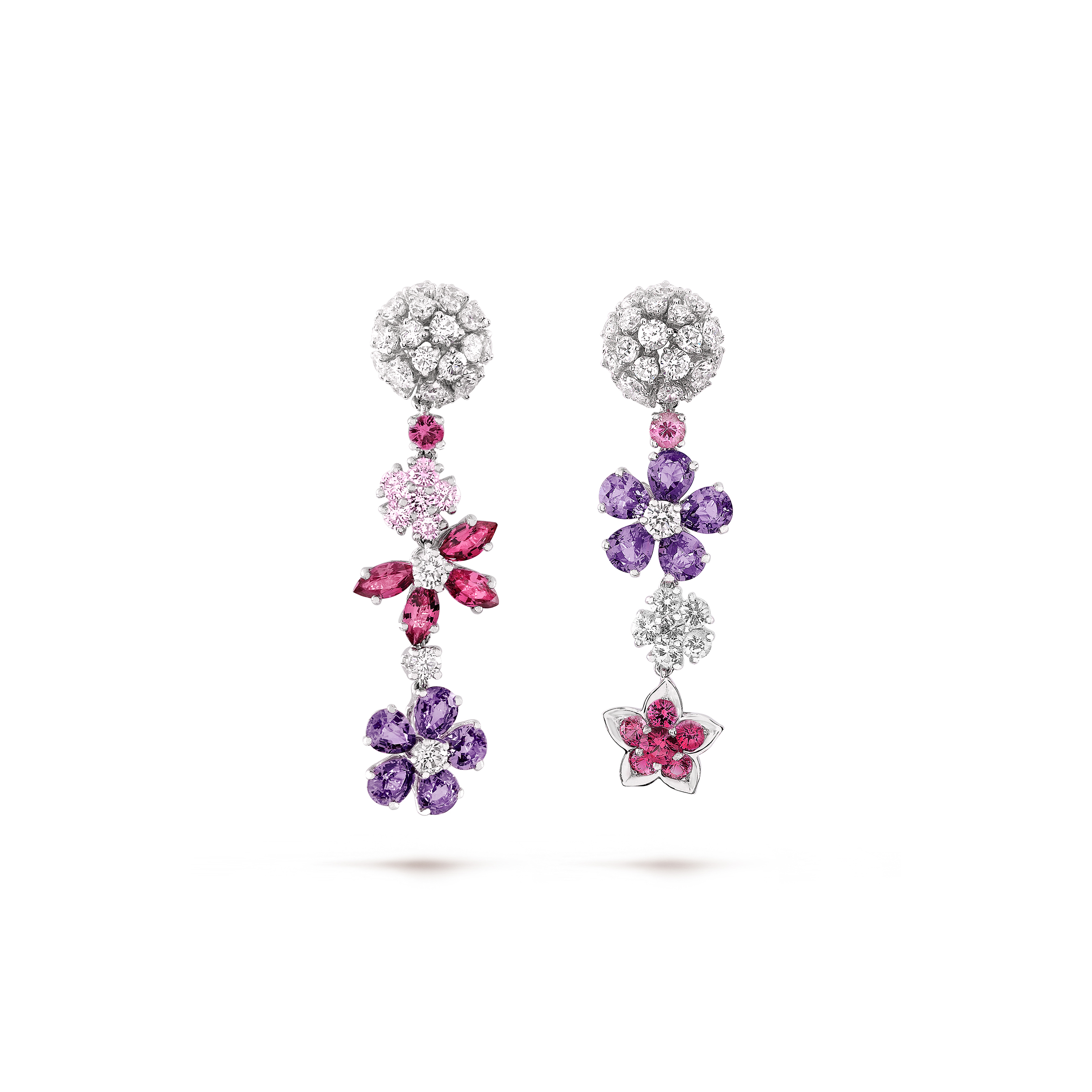 VAN CLEEF ARPELS FOLIE DES PRÉS EARRINGS VCARP05I00